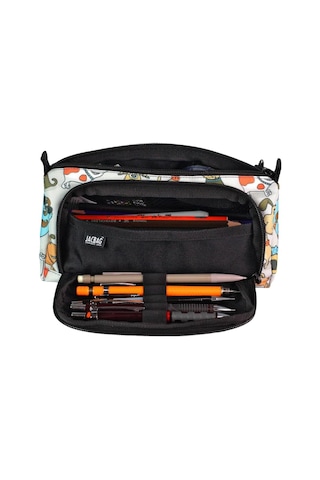 Jacbag Prıme Xl-lastik Ayraçlı İki Bölmeli Kalem Kutusu Neşeli Patiler Genel
