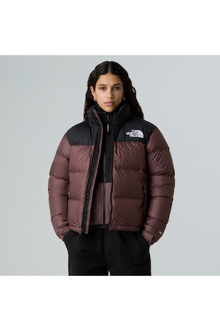 The North Face 1996 Retro Nuptse Kadın Mor/siyah Mont Nf0a3xeocaı1 Mor