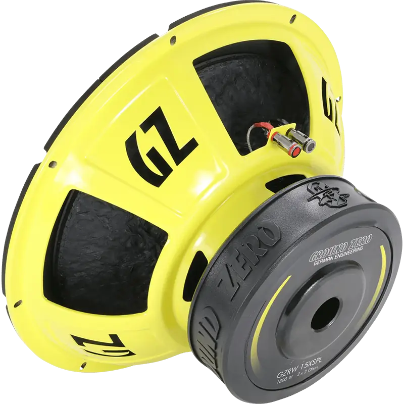 Ground Zero Subwoofer 38 Cm Gzrw 15xspl 1800 Watts Spl