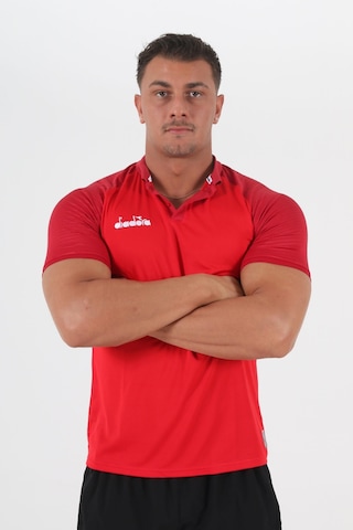 Diadora Premium Kamp T-Shirt Kırmızı