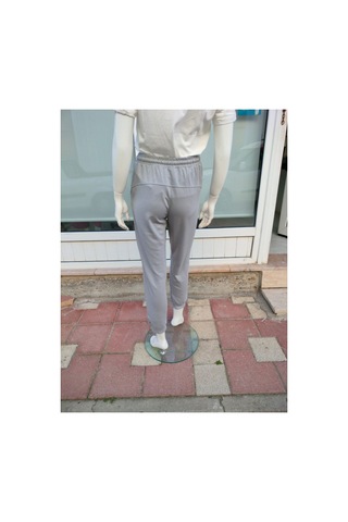 Çınar Boutique Modal Kumaş Eşofman Altı Gri Gri