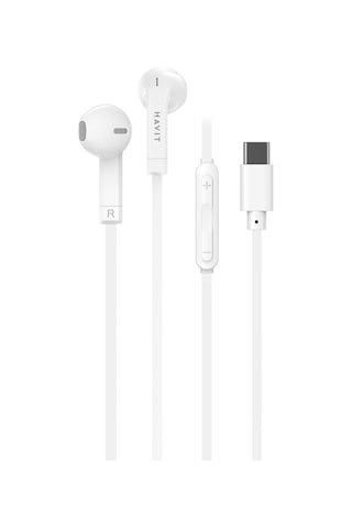 E336c Type-c Kablolu Kulak İçi Kulaklık 14.2mm Sürücü, Yüksek Ses Kalitesi, Mikrofonlu