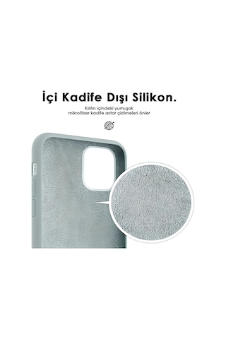 Xiaomi Redmi Note 9 İçin Uyumlu Içi Kadife Leke Tutmaz Kamera Korumalı Lansman Kılıf