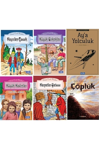 Karpatlar Şatosu,kaçırılan Çocuk,beyaz Yele Ortaokul Kitap Seti