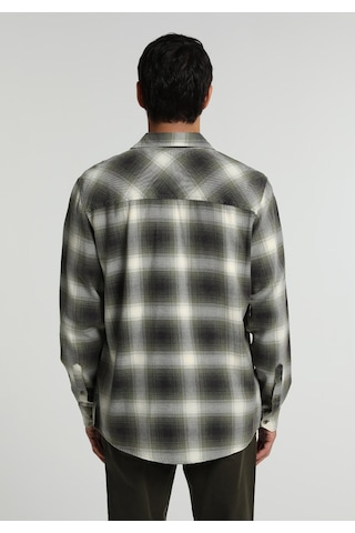 Colin's Colins Regular Fit Shirt Neck Ekoseli Erkek Yeşil Uzun Kol Gömlek Cl1082102 Q1.v1 Grn