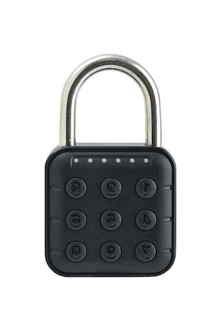 Besthome1 Siyah Renk Sy13 Model Cr2032 Pil İle Şifreli Akıllı Kilit, 6 Haneli Şifre