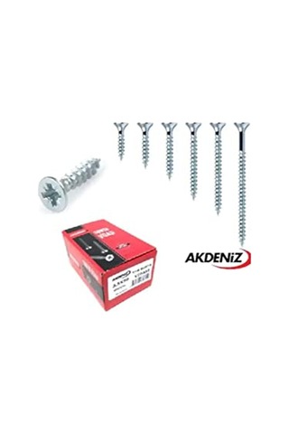 3.5x30 Sunta Vidası Çinko 1000 Adet Diğer