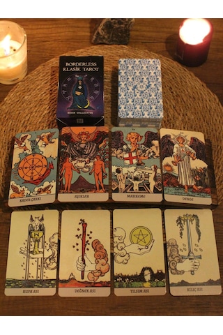 Klasik Borderless Tarot Destesi - 78 Kart