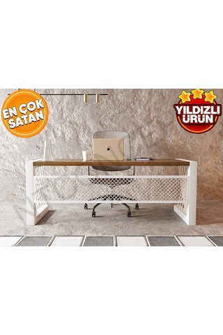 Alfa Ntconcept Masif Ağaç Ofis Ve Çalışma Masası 6