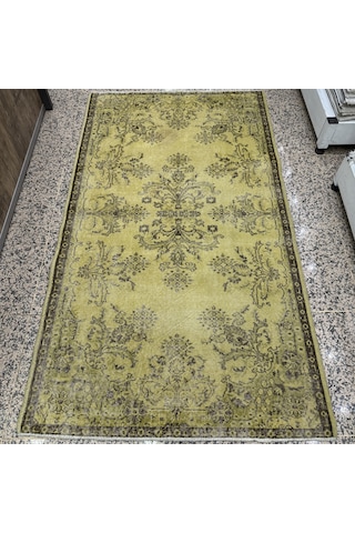 Hoom Rugs Vintage Sarı 117x210 2,45 M2 Vintage Halı Sarı