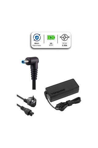 19.5v 3.33a 4.5 3.0mm 65w Hp İçin Laptop Adaptör