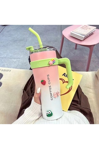 Jifan Dev Termos Bardağı 304 Paslanmazçelik Su Bardağıbeyaz 07 Beyaz