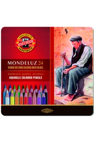 Koh-ı-noor Mondeluz 24 Renk Aquarell Boya Kalemi