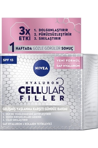 Nivea Cellular GKF 15 Cilt Yüz Gündüz Bakım Kremi 50 ML