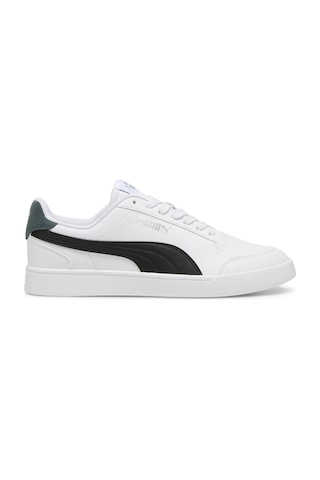 Puma Shuffle Erkek Beyaz - Siyah Sneaker