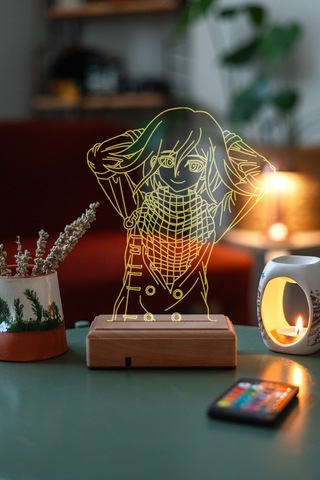 Modiwa Design Anime Kokichi Oma Danganronpa 16 Renk Gece Lambası