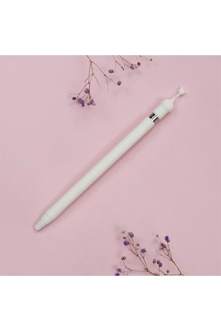 Ally Apple, Uyumlu Pencil 1 İçin Silikon Kılıf Koruyucu- 5775