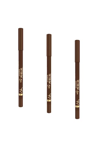 Tattoo Gel Eyepencil - 115 Rustic Brown - Uzun Süre Kalıcı Gel Göz Kalemi 3 Paketi Diğer