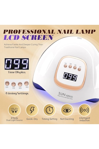 Güzellik Led Uv Işık Akıllı Kurutma Tırnak Jeli Özel Kurutma
