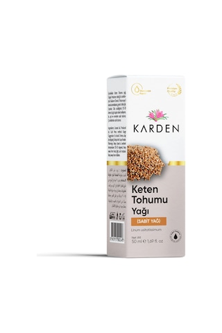 Karden Keten Tohumu Yağı 50 ML