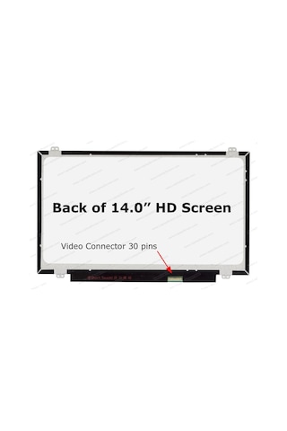 Hp Elitebook 840 G1 Uyumlu 14" 30 Pin Slim Led Ekran Panel 1366x768