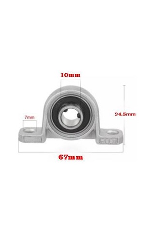 Hobimekatronik Kp000 Yataklı Rulman(10Mm)