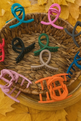 Şehrazat Handmade Orta Boy Sonsuzluk Mandal Toka Çok Renkli
