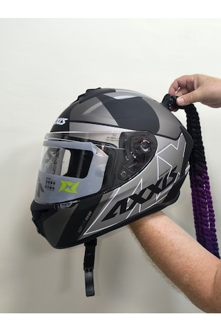 Akgüneş Kadın Kask Saçı Mor