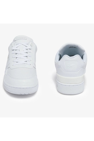 Lacoste T-clip Hakiki Deri Erkek Beyaz Sneaker Beyaz