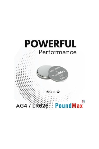 10 Adet Ag4 376 377 Sr626 Sr626sw Lr66 1.5v Poundmax Düğme Pil, Alkalin Saat Pili, Çocuklara Dayanıklı Ambalaj, Küçük Elektronik Cihazlar İçin,ölçüm Cihazları Ve Hesap Makineleri