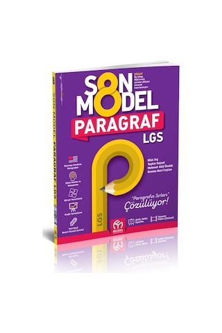 8. Sınıf Son Model Paragraf Soru Bankası Model Eğitim 8. Sınıf Son Model Paragraf Soru Bankası Model Eğitim