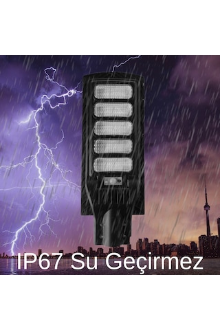 250watt Solar Güneş Enerjili Bahçe Ve Sokak Lambası