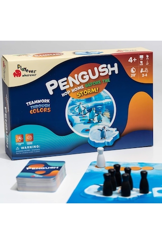 Playever Pengush, Stratejik Düşünmeyi Geliştiren Takım Oyunu 4-7 Yaş
