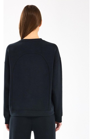 Skechers W Lounge Loose Crew Neck Kadın Sweatshirt - S2510052-11097 Siyah