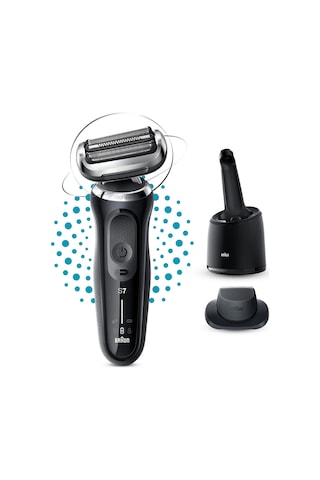Braun Yeni Seri 7 N7200CC Kablosuz Tıraş Makinesi SmartCare, AutoSense 360° Flex Islak & Kuru