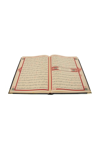 Kadife Kaplı Kuranı Kerim - Cami Boy - Büyük Boy Kuran - Lafızlı N11.1128