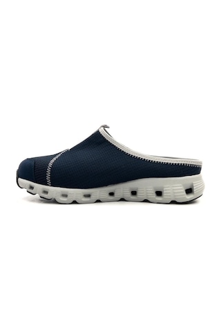 King Paolo H1275 Erkek Önü Kapalı Memory Foam Spor Terlik Lacivert