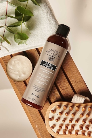 Nook Magic Arganoil Secret Argan Keratin Macadamia Yağlı Onarıcı Parlaklık Veren Şampuan 250 ML