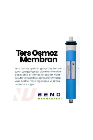 Benc Membran Su Arıtma Ana Filtresi 75 Gpd
