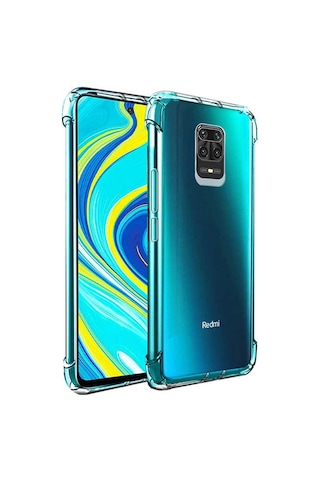 Xiaomi Redmi Note 9S Kilif Seffaf Nitro Anti Shock Kapak 389836786
