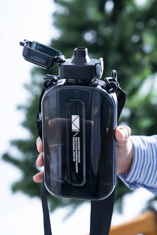 Acar Mediqua Askılı Su Matarası 750 Ml Siyah