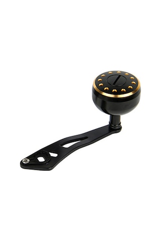 Dianziye Metal Baitcasting Makine Kolu - 35mm Siyah Metal Top - 8 5mm Uyumlu Tek Kollü Kolu