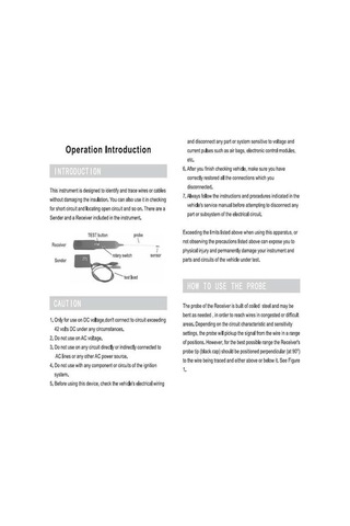 Pazly Em415pro Otomotiv Test Cihazı Kablo Teli Kısa Devre Tespit Aleti