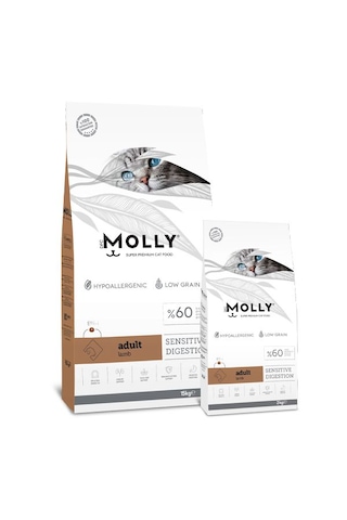 Molly Kuzu Etli Yetişkin Kedi Maması 15 KG Molly Kuzu Etli Yetişkin Kedi Maması 15 KG