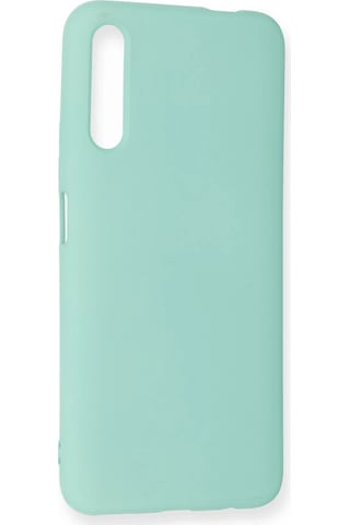 Cosmotex Newface Huawei P Smart Pro / Y9s Kılıf Nano İçi Kadife Silikon - Turkuaz