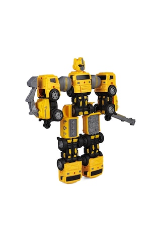 Can Oyuncak Ufo Transformers - Sarı Standart