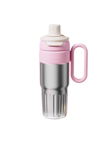 Saman Çift Duvarlı Vakum Yalıtımlı Bardak-gümüş