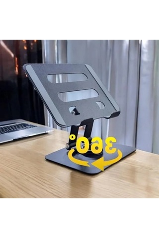 360 Derece Dönebilen Katlanabilir Metal Telefon Ve Tablet Standı