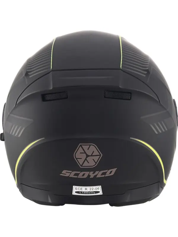 Cavalry Yarım Kask - Güneş Vizörlü, Intercom Uyumlu, Dot & Ce Onaylı Mat Siyah Gri - Neon - Siyah