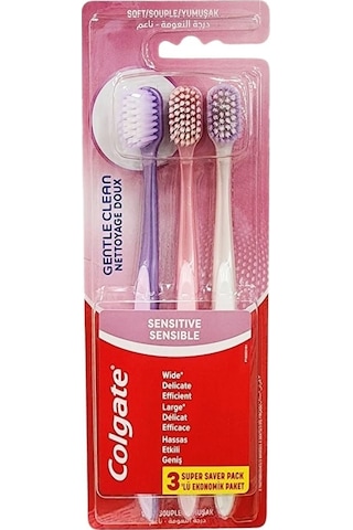 Colgate Gentle Clean 2+1 Diş Fırçası Hassas Yumuşak